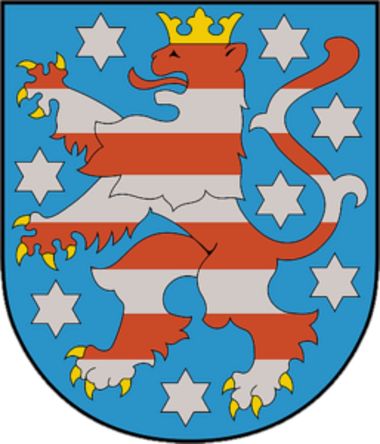 Thüringen Wappen Thüringen